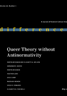Queer Theory without Antinormativity 