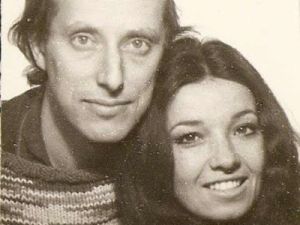 Ariel and his wife Angélica in 1973